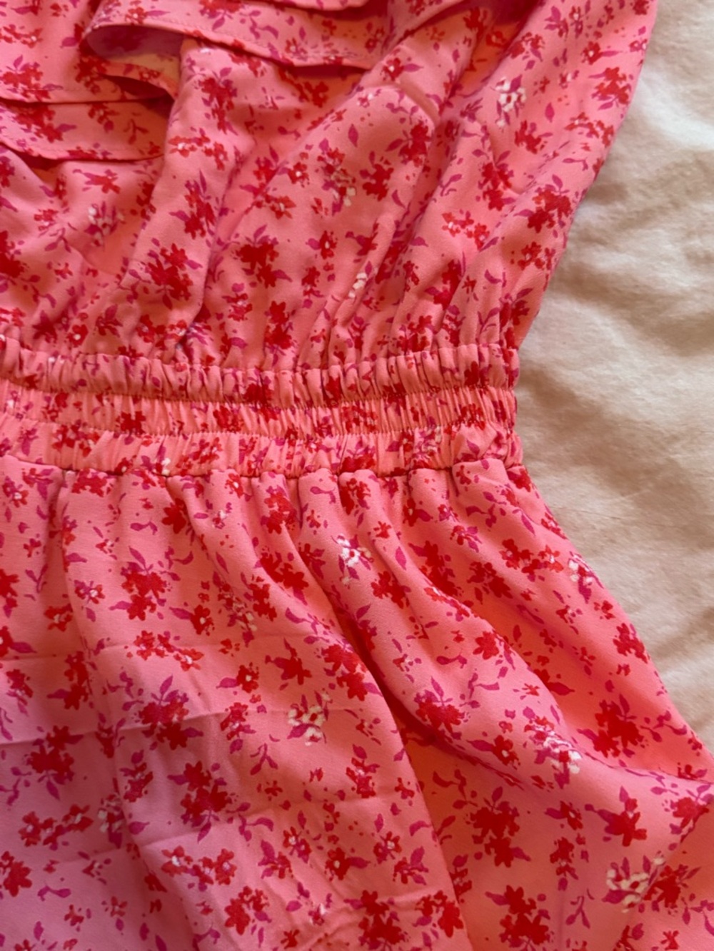 NWOT Vici Floral Off Shoulder Romper - Picture 6 of 10